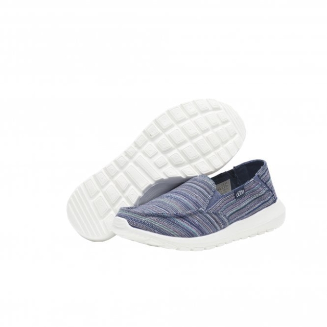 Heydude Ava Blue Ibiza Slip On / Mulo