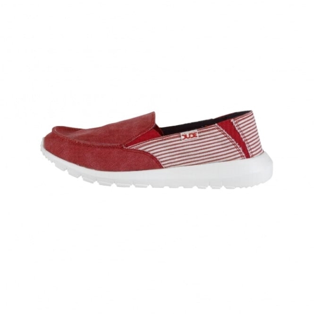 Heydude Ava Striscia Rossa Slip On