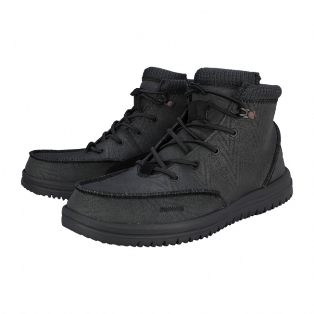 Heydude Bradley Pelle Riciclata Grafite Nera