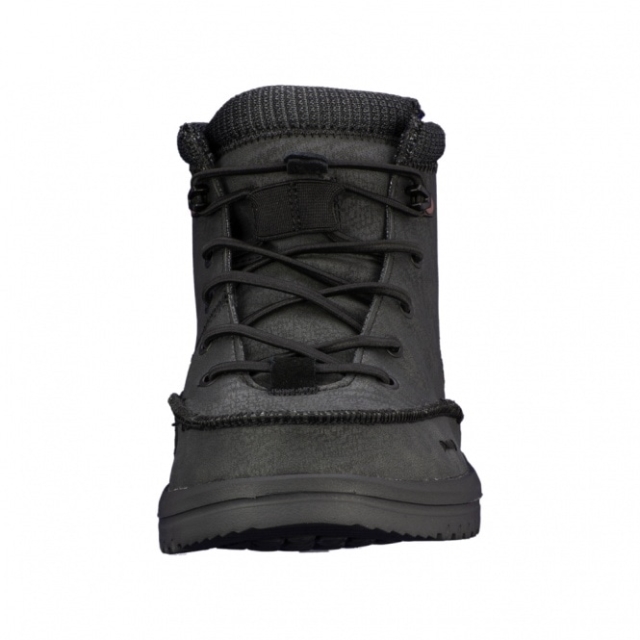 Heydude Bradley Pelle Riciclata Grafite Nera