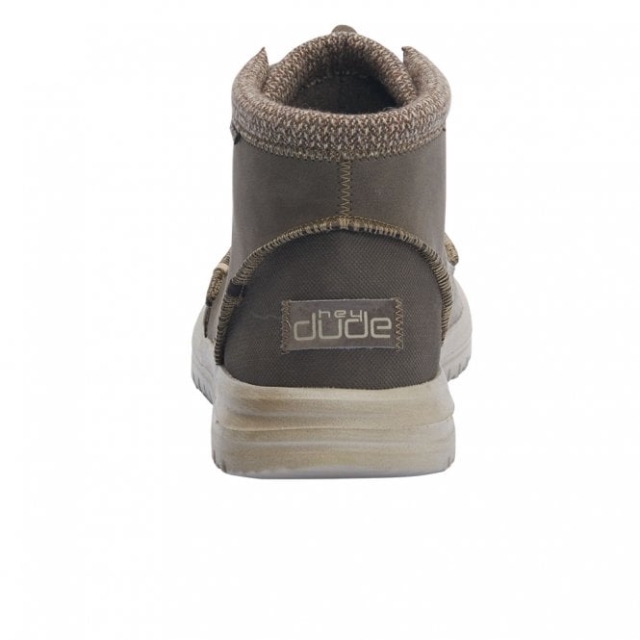 Heydude Bradley Pelle Riciclata Cioccolato