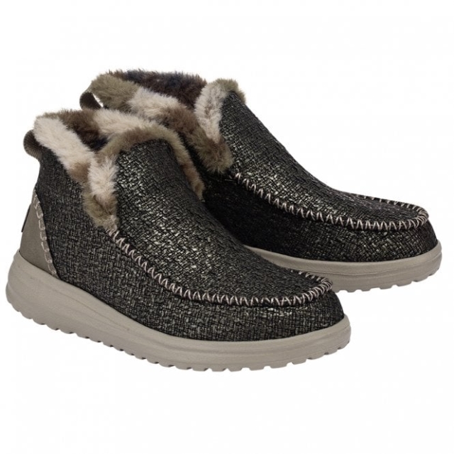 Heydude Denny Misto Lana Verde Satinato