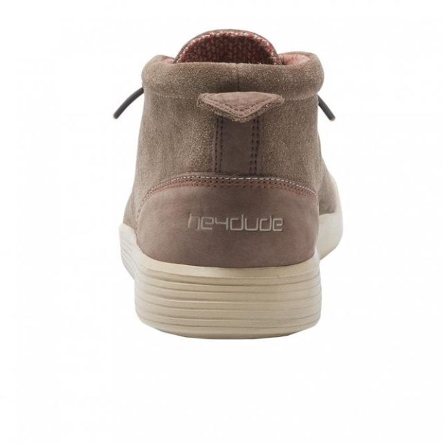 Heydude Jo Pelle Scamosciata Fossile