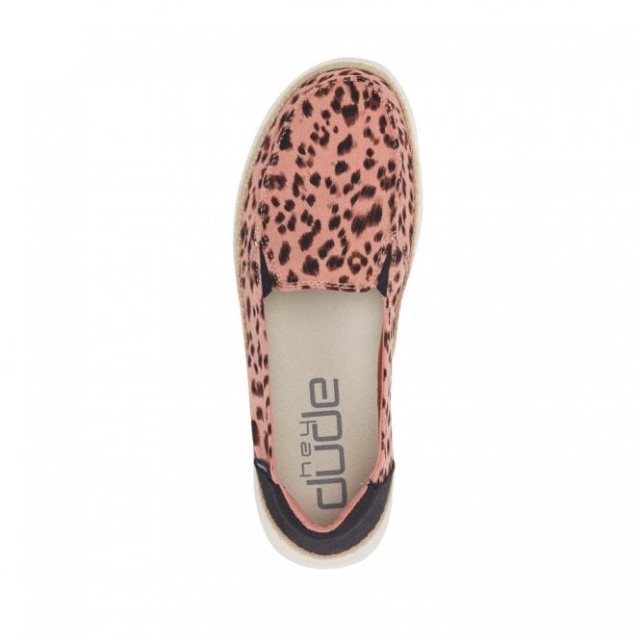 Heydude Lena Leopardo Rosa