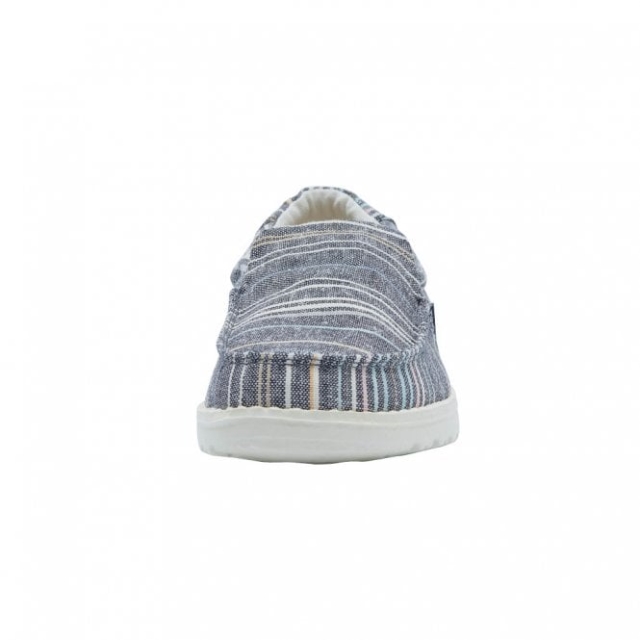 Heydude Nebbioso Chambray Strisce Blu