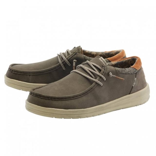 Heydude Paul Cioccolato In Pelle Riciclata