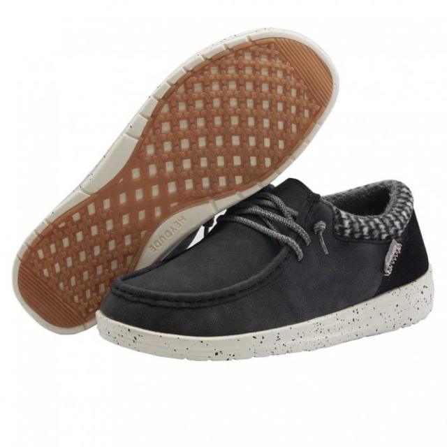 Heydude Polly Pelle Riciclata Nera