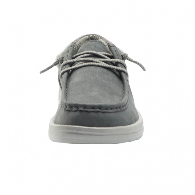 Heydude Polly In Pelle Riciclata Blu Profondo