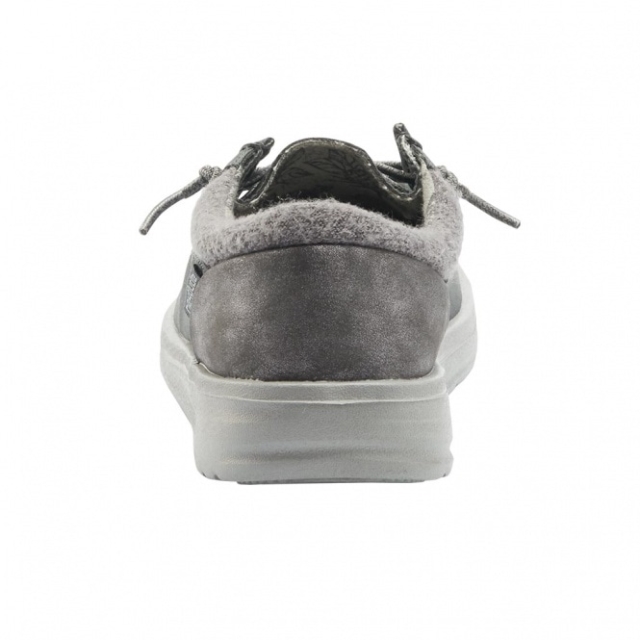 Heydude Polly In Pelle Riciclata Blu Profondo