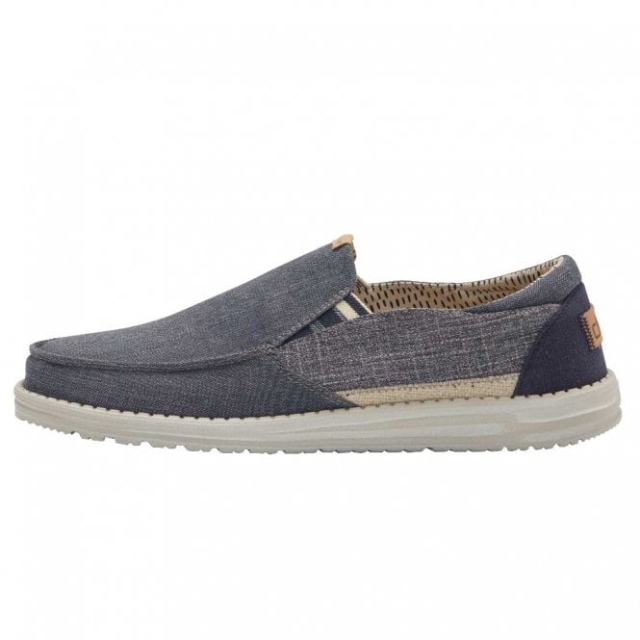 Heydude Thad Chambray Ombre Blu