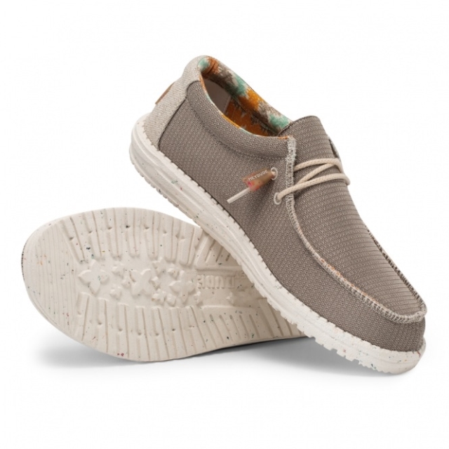 Heydude Wally Eco Sox Deserto Marrone