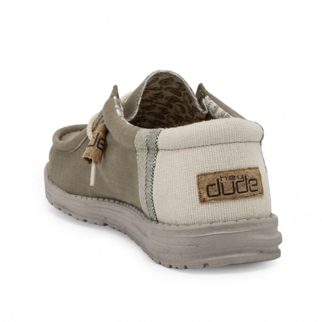 Heydude Wally Lino Naturale Salvia Falciare