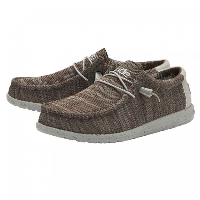 Heydude Wally Sox 2 Ardesia Bordeaux