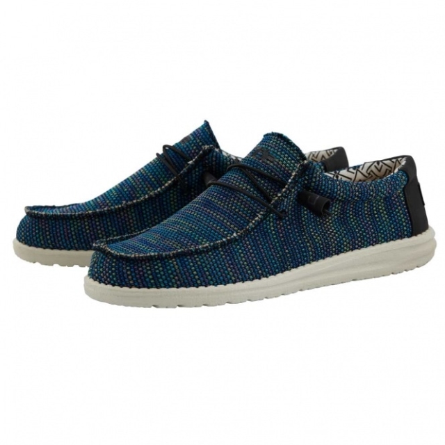 Heydude Wally Sox Blu Verde