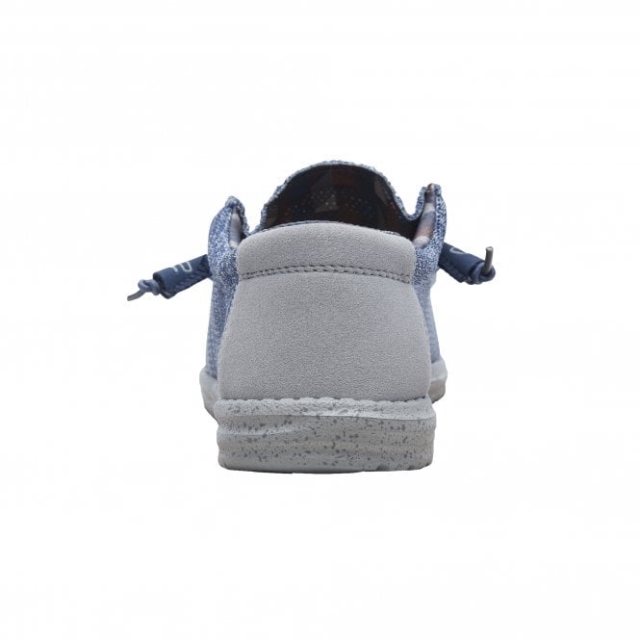 Heydude Wally Sox Blu Grigio