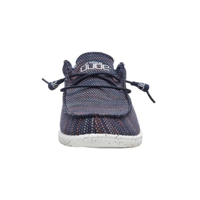 Heydude Wally Sox Blu Arancione