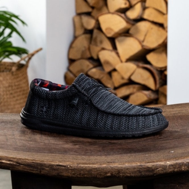 Heydude Wally Sox Nero Corvino