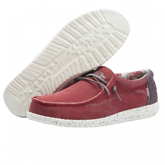 Heydude Wally Sox Rosso Lavato