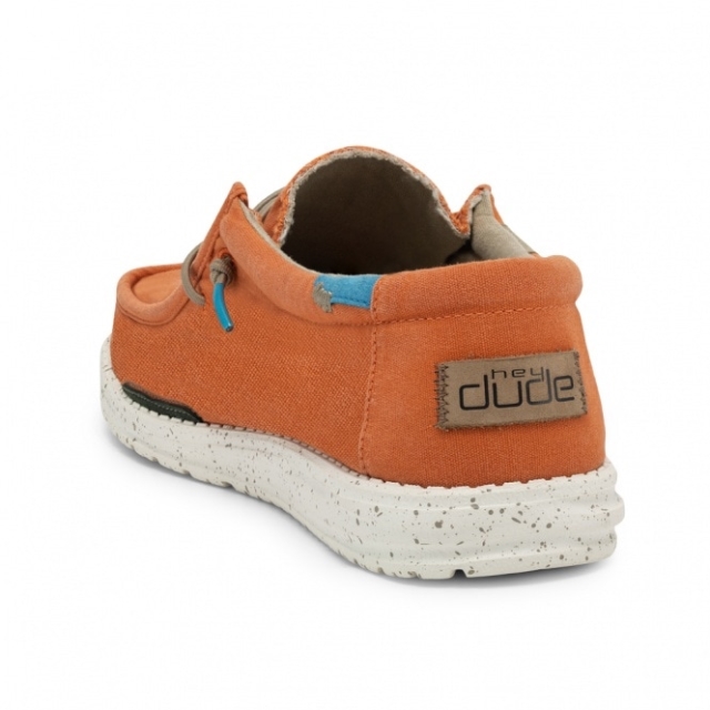 Heydude Wally Tela Lavata Mandarino