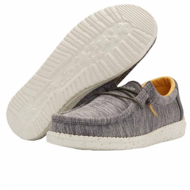 Heydude Wally Youth Stretch Taupe
