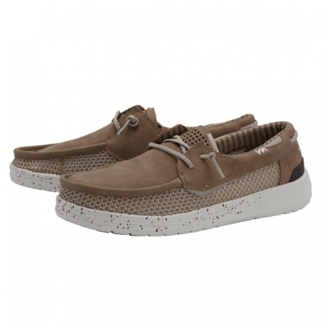 Heydude Impugnatura In Rete Gallese Beige