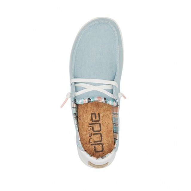 Heydude Wendy Boho Denim Chiaro