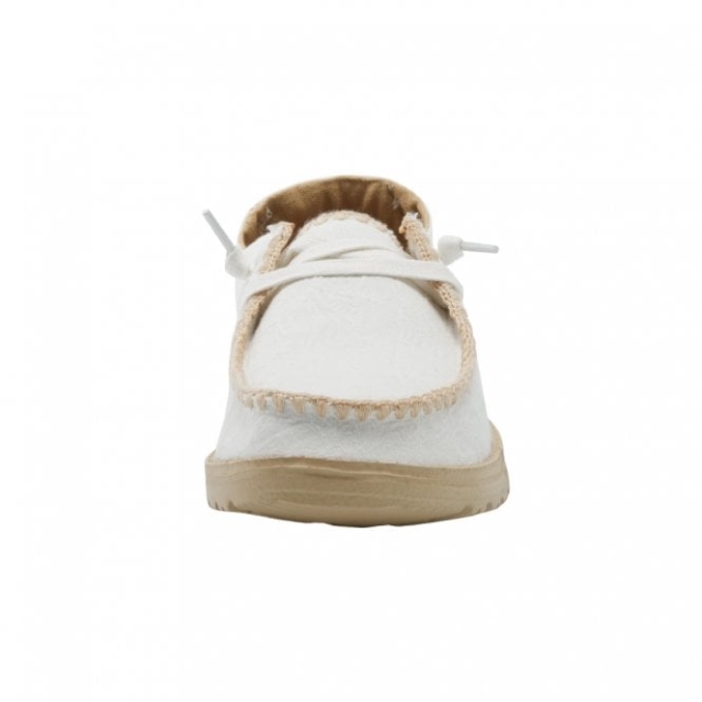 Heydude Wendy Chambray All'uncinetto Bianco