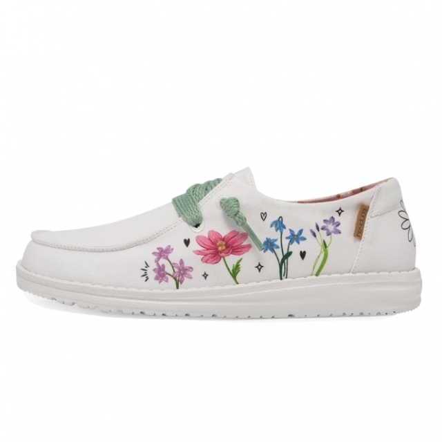 Heydude Wendy Chambray Scarabocchia Buone Vibrazioni