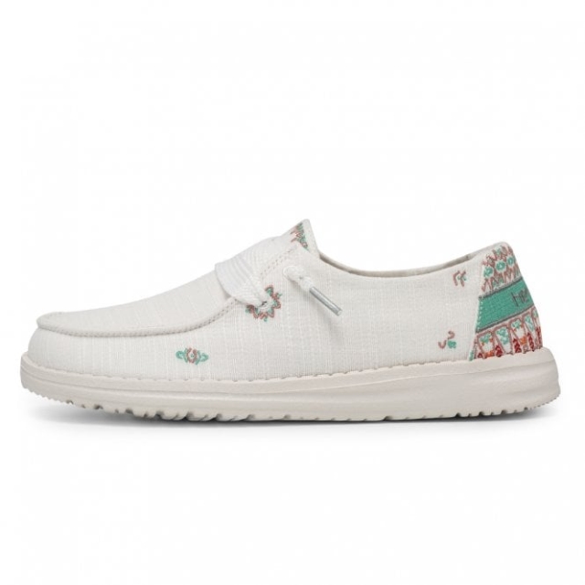 Heydude Wendy Chambray Giglio Bianco