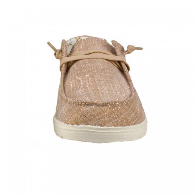 Heydude Wendy Chambray Scintillante Oro Rosa