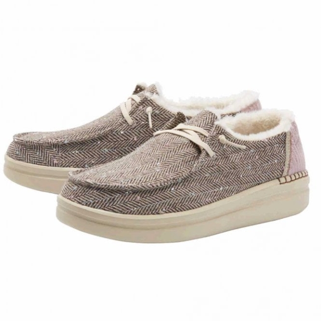 Heydude Wendy Rise Chalet A Spina Di Pesce Marrone