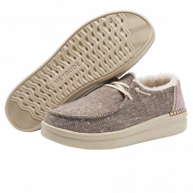 Heydude Wendy Rise Chalet A Spina Di Pesce Marrone