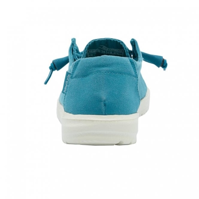 Heydude Wendy Tela Lavata Azzurro Caraibi