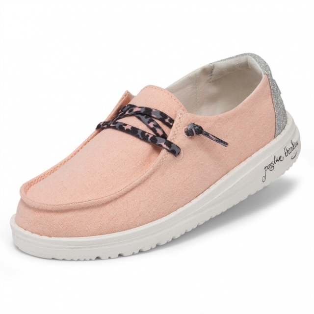 Heydude Wendy Gioventù Rosa Glitter