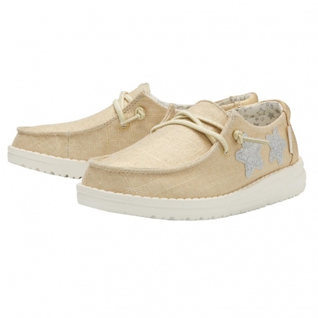 Heydude Wendy Youth Star Gold